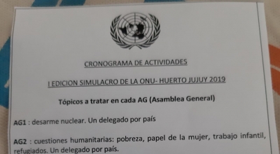Simulacro Naciones Unidas